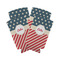 Stars and Stripes Can Cooler (tall 12 oz) - Set of 4 (Personalized)