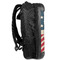 Stars and Stripes 13" Hard Shell Backpacks - Side View