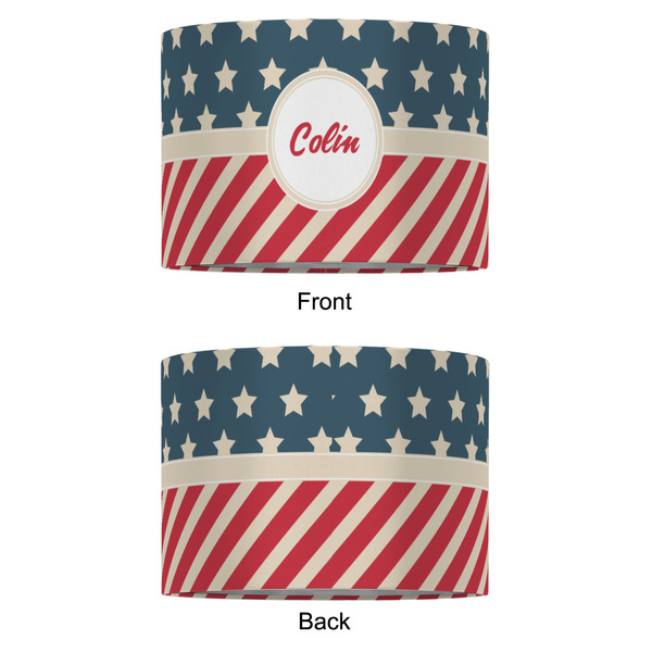 Stars and Stripes 16" Drum Lampshade - APPROVAL (Fabric)