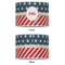 Stars and Stripes 16" Drum Lampshade - APPROVAL (Poly Film)