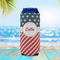 Stars and Stripes 16oz Can Sleeve - LIFESTYLE