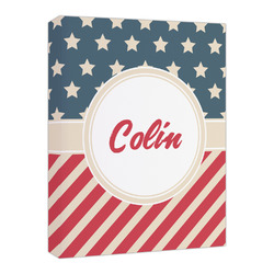 Stars and Stripes Canvas Print - 16x20 (Personalized)