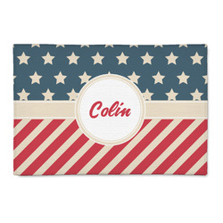 Stars and Stripes 2' x 3' Indoor Area Rug (Personalized)