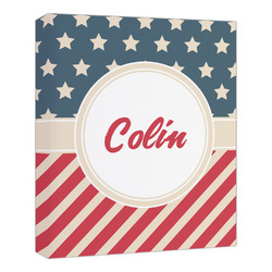 Stars and Stripes Canvas Print - 20x24 (Personalized)