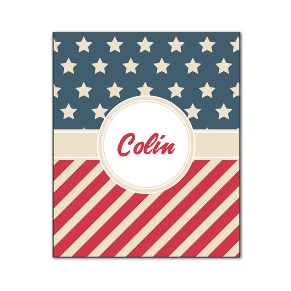 Stars and Stripes 20x24 Wood Print - Front View