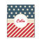 Stars and Stripes Wood Print - 20x24 (Personalized)