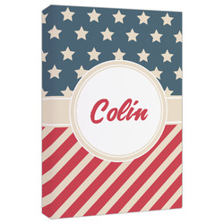 Stars and Stripes Canvas Print - 20x30 (Personalized)
