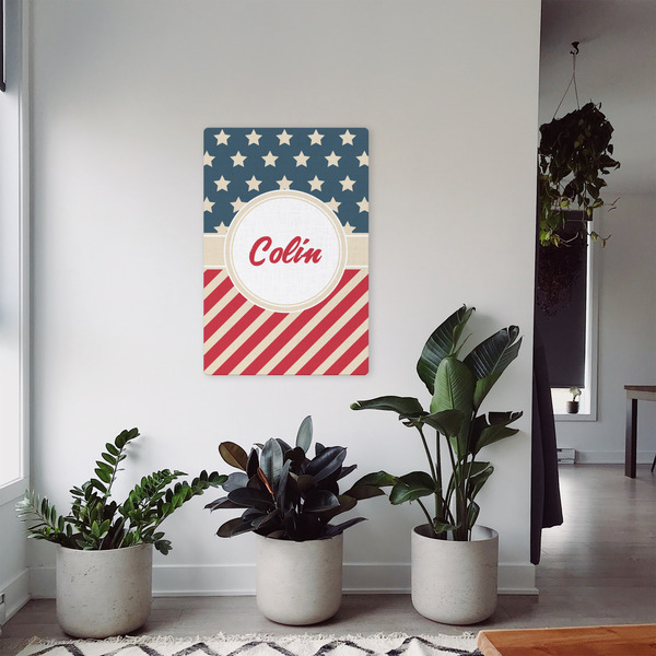 Stars and Stripes 20x30 - Canvas Print - In Context