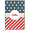 Stars and Stripes Wood Print - 20x30 (Personalized)