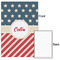 Stars and Stripes 24x36 - Matte Poster - Front & Back