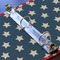 Stars and Stripes 3 Ring Binders - Full Wrap - 1" - DETAIL