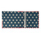 Stars and Stripes 3 Ring Binders - Full Wrap - 2" - OPEN INSIDE
