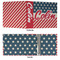 Stars and Stripes 3 Ring Binders - Full Wrap - 3" - APPROVAL