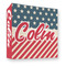 Stars and Stripes 3 Ring Binder - Full Wrap - 3" (Personalized)