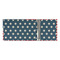 Stars and Stripes 3 Ring Binders - Full Wrap - 3" - OPEN INSIDE