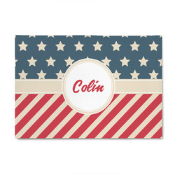Stars and Stripes 4' x 6' Patio Rug (Personalized)