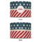 Stars and Stripes 8" Drum Lampshade - APPROVAL (Fabric)