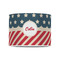 Stars and Stripes 8" Drum Lampshade - FRONT (Poly Film)