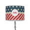 Stars and Stripes 8" Drum Lamp Shade - Poly-film (Personalized)