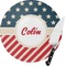 Stars and Stripes 8 Inch Small Glass Cutting Board