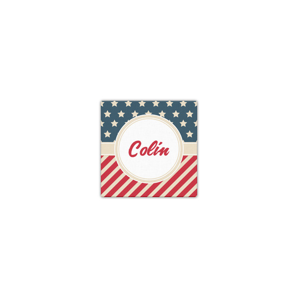 Stars and Stripes 8x8 - Canvas Print - Front View