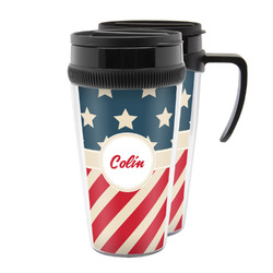 Stars and Stripes Acrylic Travel Mug (Personalized)