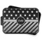 Stars and Stripes Aluminum Baking Pan - Black Lid - FRONT w/lid off