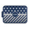 Stars and Stripes Aluminum Baking Pan - Navy Lid - FRONT