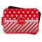 Stars and Stripes Aluminum Baking Pan - Red Lid - FRONT w/lif off