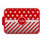 Stars and Stripes Aluminum Baking Pan - Red Lid - FRONT