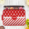 Stars and Stripes Aluminum Baking Pan - Red Lid - LIFESTYLE