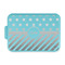 Stars and Stripes Aluminum Baking Pan - Teal Lid - FRONT