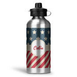 Stars and Stripes Water Bottles - 20 oz - Aluminum (Personalized)