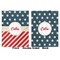 Stars and Stripes Baby Blanket (Double Sided - Printed Front and Back)