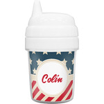 Stars and Stripes Baby Sippy Cup (Personalized)