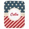 Stars and Stripes Baby Swaddling Blanket (Personalized)