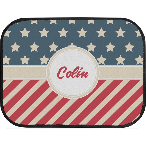 Stars and Stripes Back Seat Car Mat