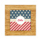 Stars and Stripes Bamboo Trivet with 6" Tile - FRONT