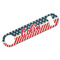 Stars and Stripes Bar Bottle Opener - White w/ Name or Text