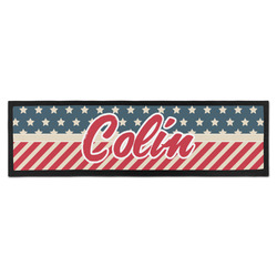 Stars and Stripes Bar Mat - Large (Personalized)