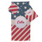 Stars and Stripes Bath Towel Sets - 3-piece - Front/Main