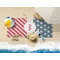 Stars and Stripes Beach Towel Lifestyle