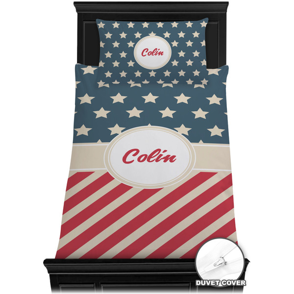 Stars and Stripes Bedding Set (TwinXL) - Duvet