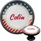 Stars and Stripes Black Custom Cabinet Knob (Front and Side)