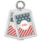 Stars and Stripes Bling Keychain - MAIN