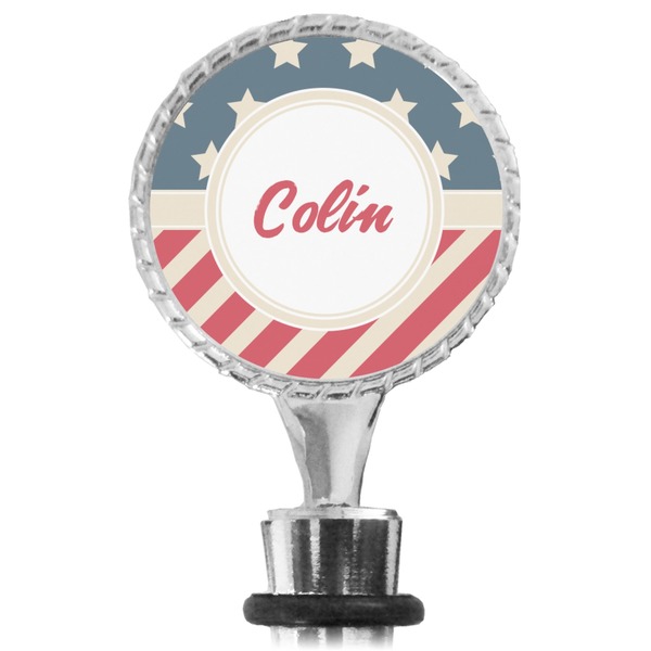 Stars and Stripes Bottle Stopper Main View