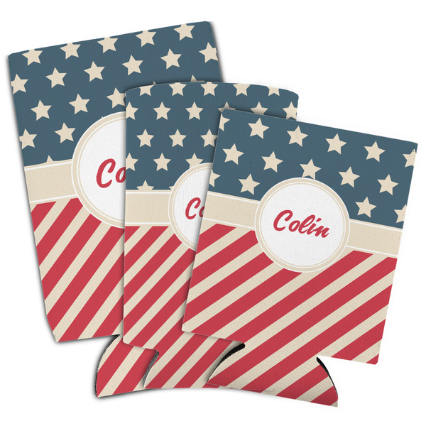Stars and Stripes Can Coolers - PARENT/MAIN