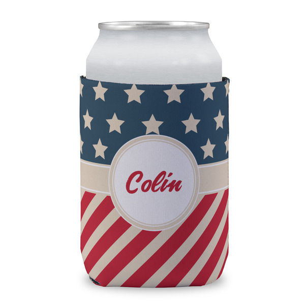 Stars and Stripes Can Sleeve