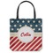 Stars and Stripes Canvas Tote Bag (Personalized)