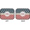 Stars and Stripes Car Floor Mats (Back Seat) (Approval)
